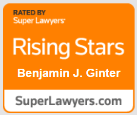 Rated By Super Lawyers | Rising Stars | Benjamin J. Ginter | SuperLawyers.com